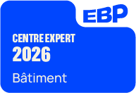 Logo centre expert batiment 2026